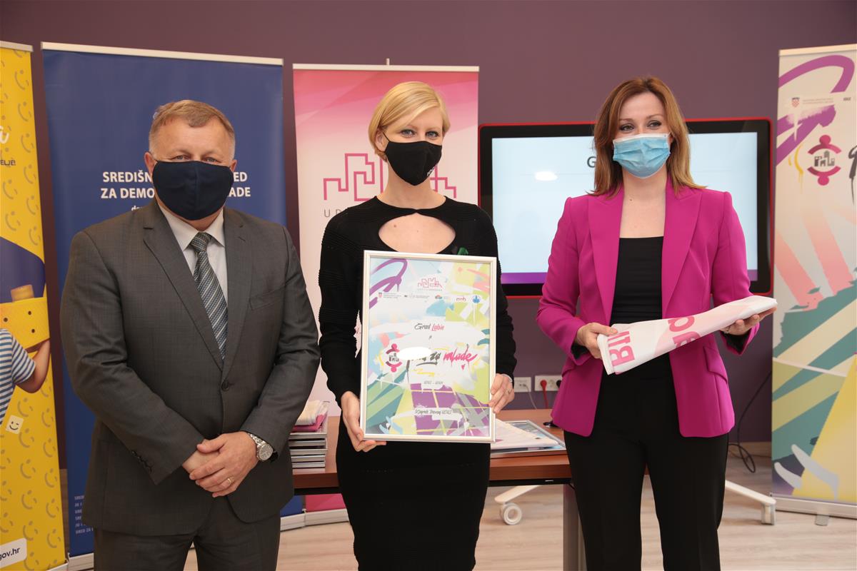 Labinu uručen prestižni certifikat 'Grada za mlade'